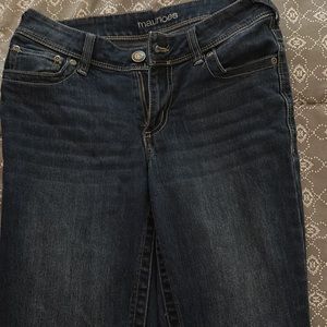 jeans and one pair of pajamas